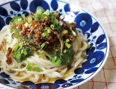 soft-furikake udon